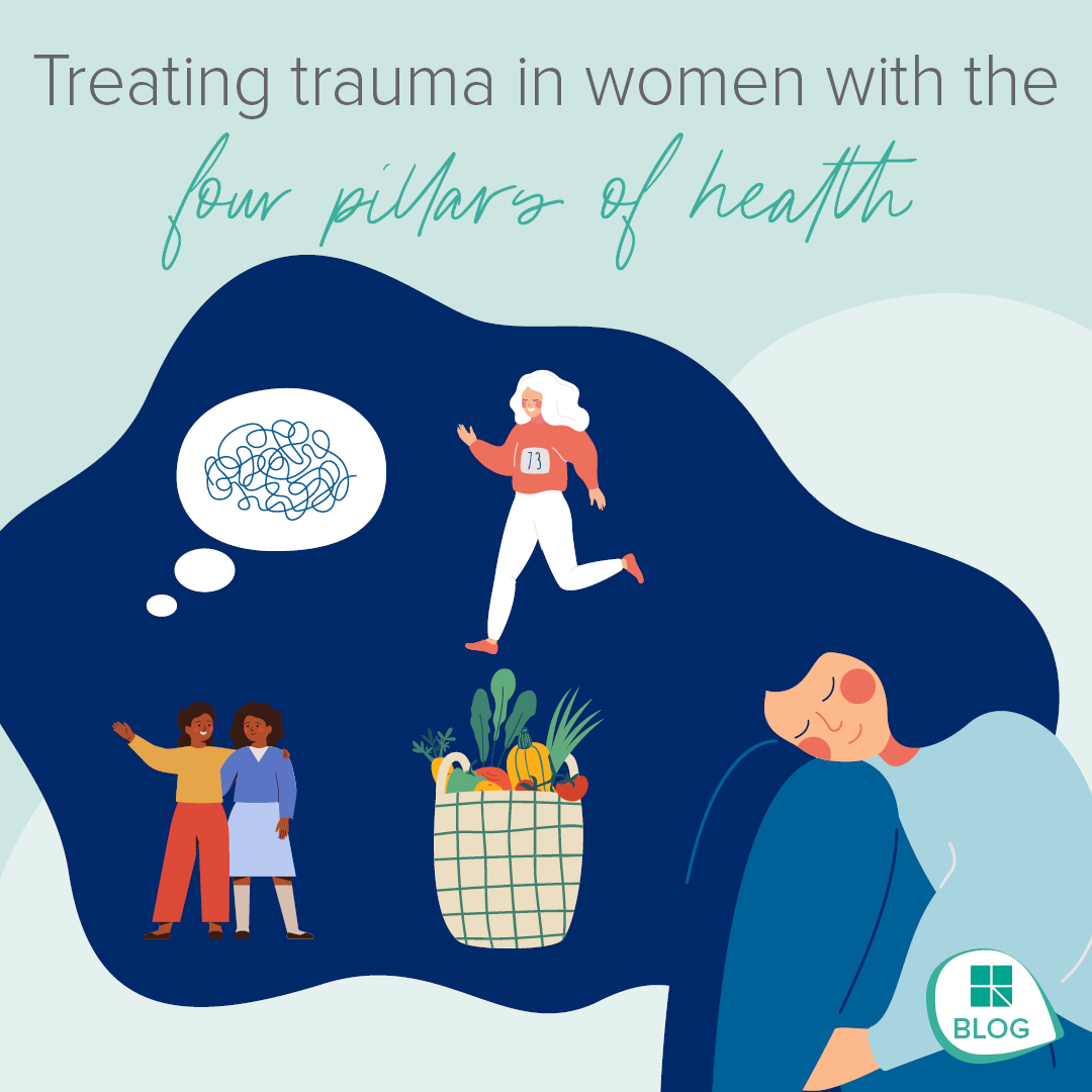 Treating trauma in women with the four pillars of health