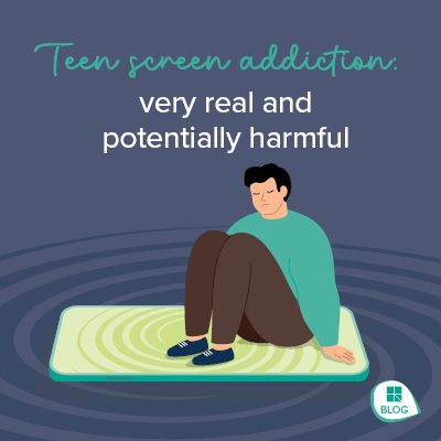 Teen screen addiction